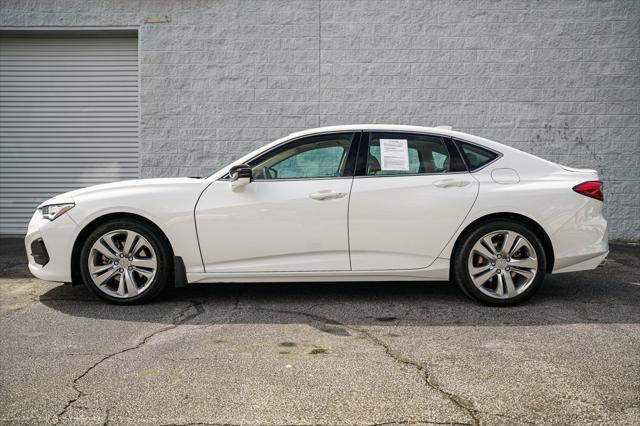 used 2022 Acura TLX car, priced at $33,497