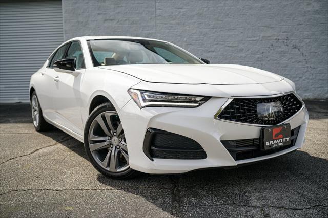 used 2022 Acura TLX car, priced at $33,497