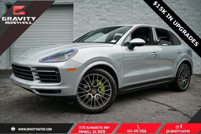 used 2020 Porsche Cayenne E-Hybrid car, priced at $43,345