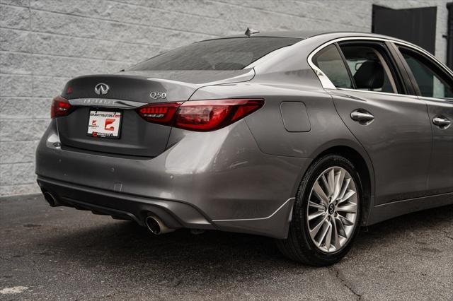 used 2022 INFINITI Q50 car, priced at $29,492