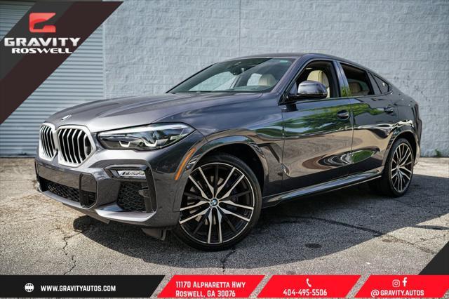 used 2021 BMW X6 car, priced at $47,995
