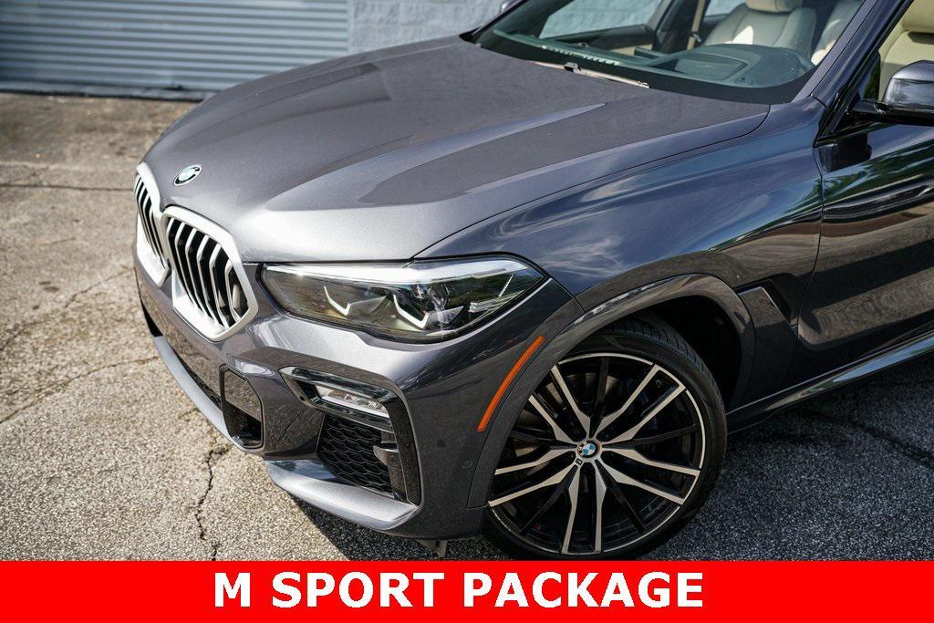 used 2021 BMW X6 car, priced at $46,295