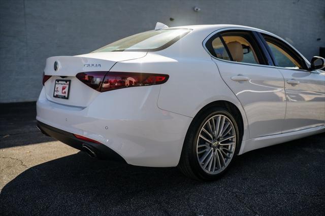 used 2018 Alfa Romeo Giulia car, priced at $19,997