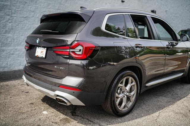 used 2022 BMW X3 car, priced at $29,305