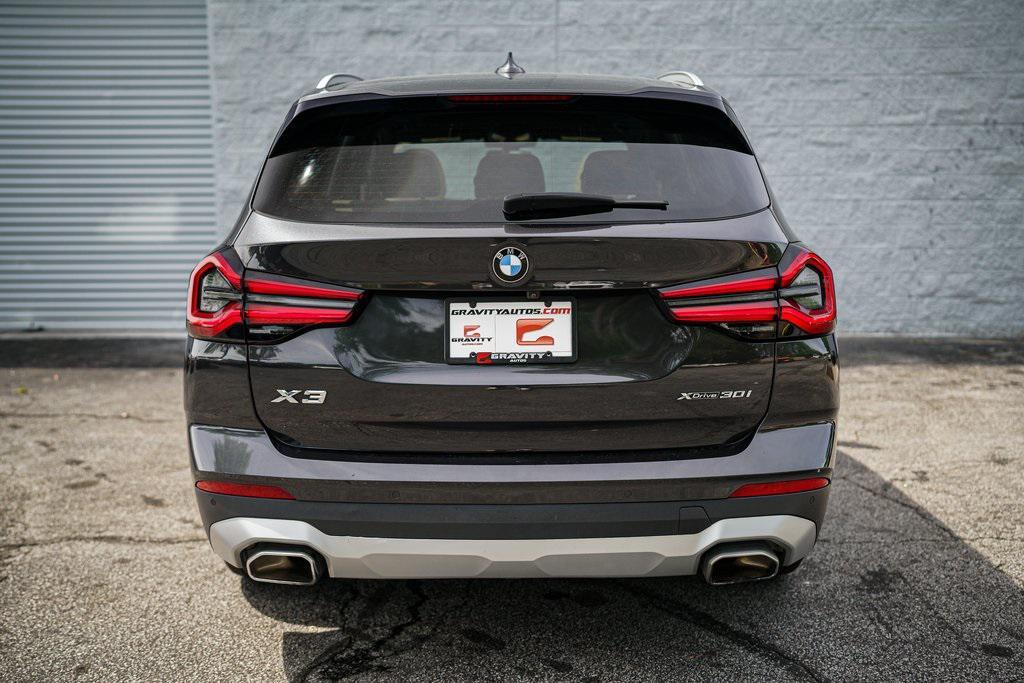 used 2022 BMW X3 car, priced at $26,991