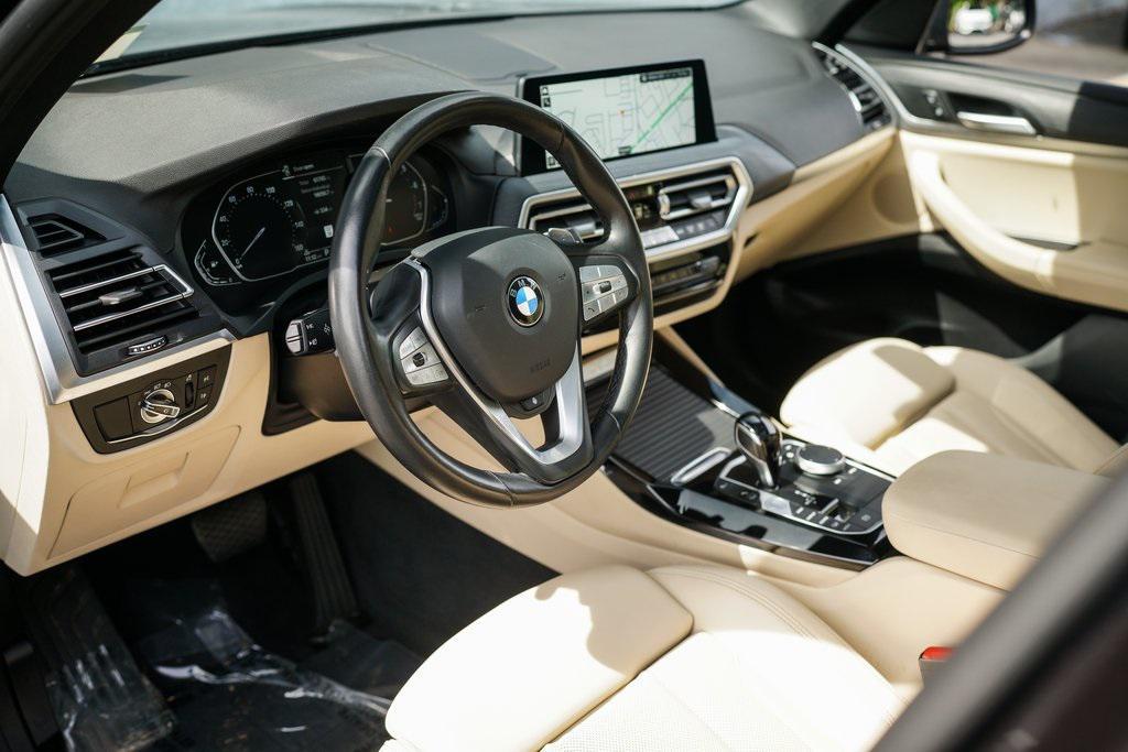 used 2022 BMW X3 car, priced at $26,991