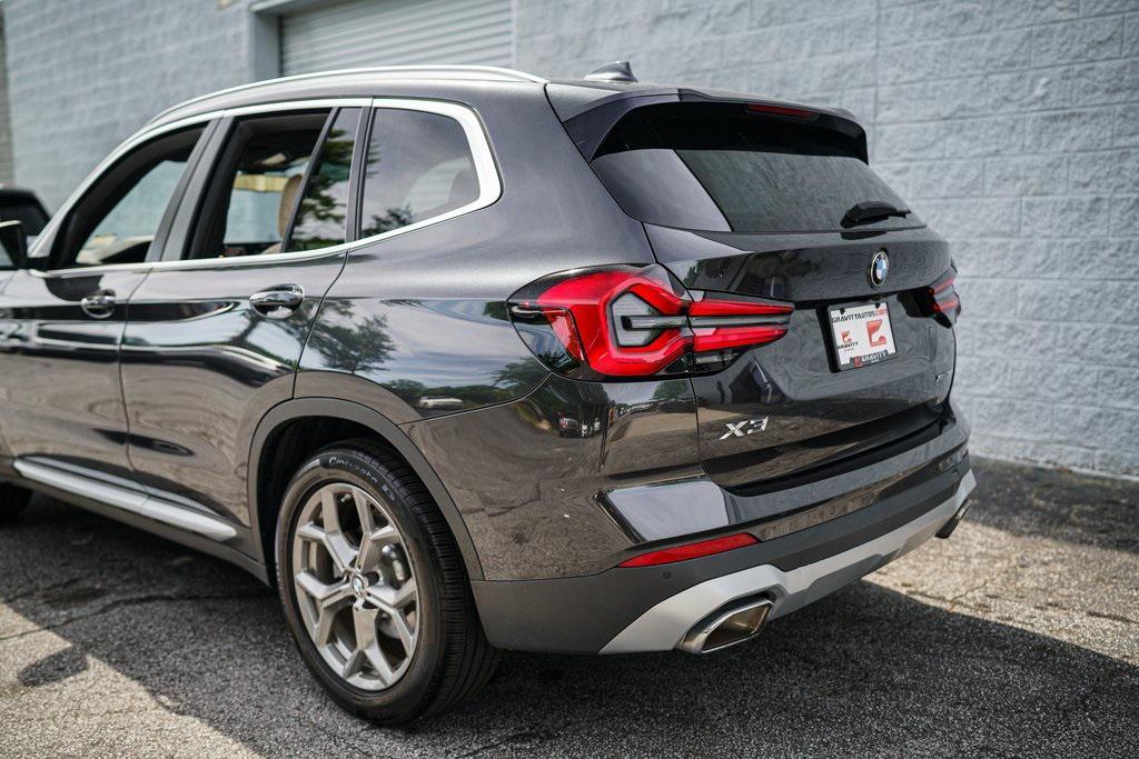 used 2022 BMW X3 car, priced at $26,991