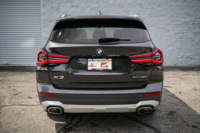 used 2022 BMW X3 car, priced at $29,305
