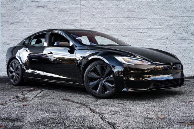 used 2022 Tesla Model S car, priced at $57,995