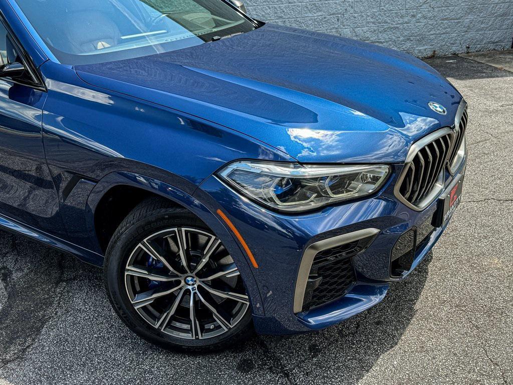 used 2022 BMW X6 car, priced at $55,495