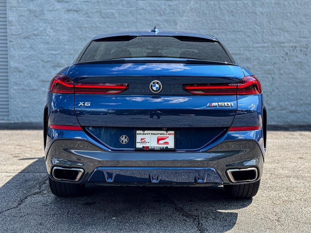 used 2022 BMW X6 car, priced at $55,495