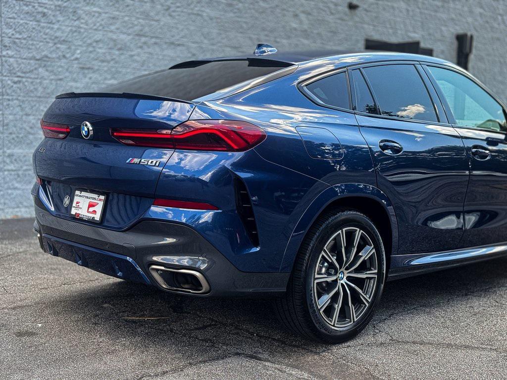 used 2022 BMW X6 car, priced at $55,495