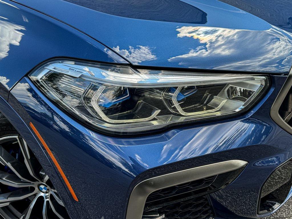 used 2022 BMW X6 car, priced at $55,495