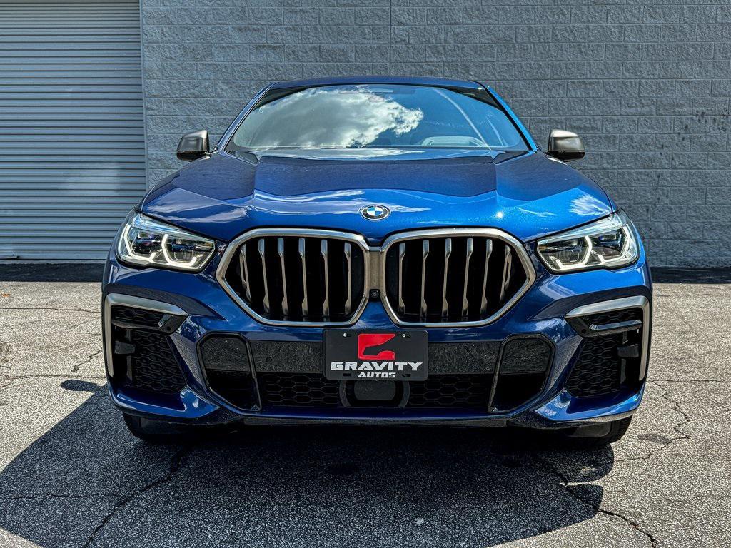 used 2022 BMW X6 car, priced at $55,495