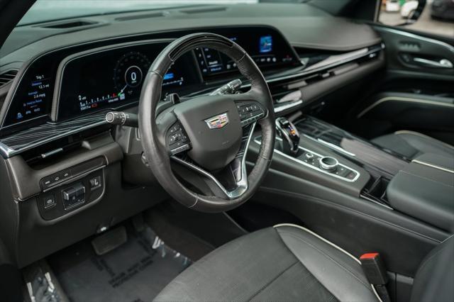 used 2022 Cadillac Escalade ESV car, priced at $65,437