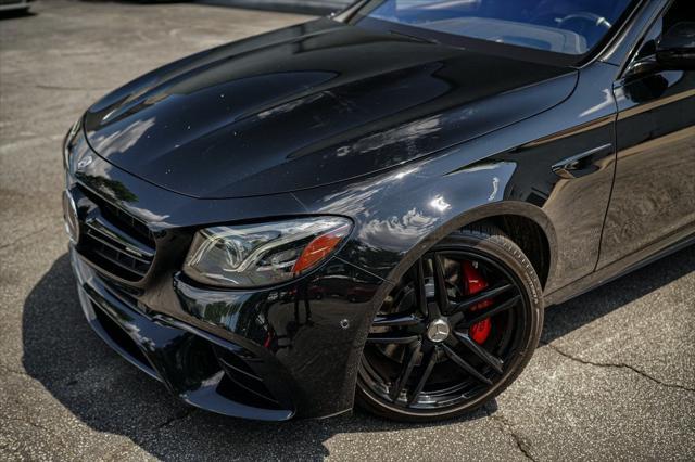 used 2018 Mercedes-Benz AMG E 63 car, priced at $52,297