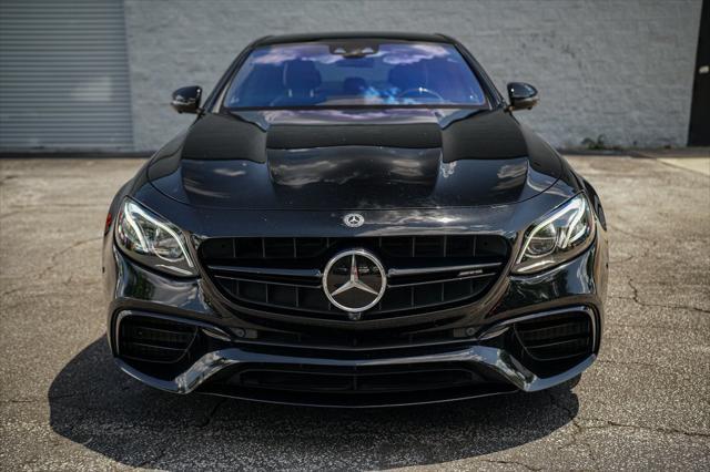 used 2018 Mercedes-Benz AMG E 63 car, priced at $52,297