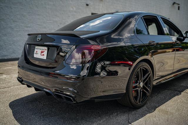 used 2018 Mercedes-Benz AMG E 63 car, priced at $52,297