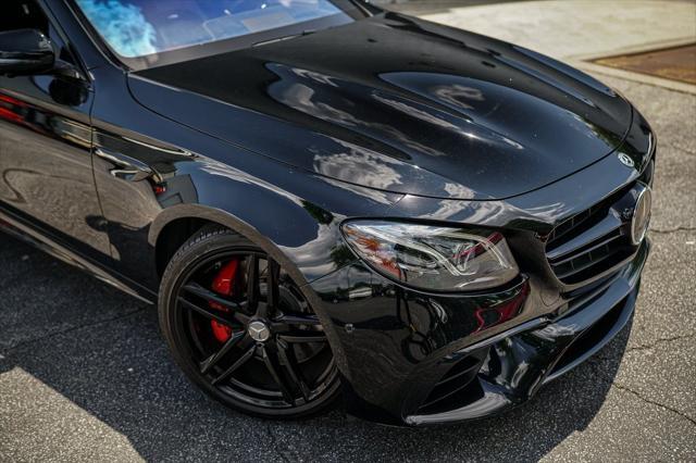 used 2018 Mercedes-Benz AMG E 63 car, priced at $52,297