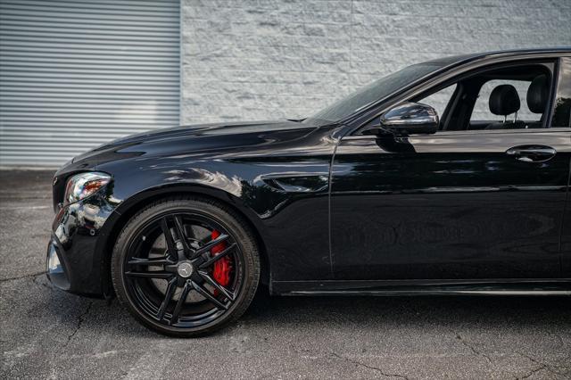 used 2018 Mercedes-Benz AMG E 63 car, priced at $52,297