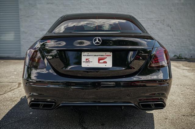 used 2018 Mercedes-Benz AMG E 63 car, priced at $52,297