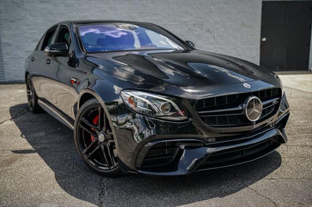 used 2018 Mercedes-Benz AMG E 63 car, priced at $52,297