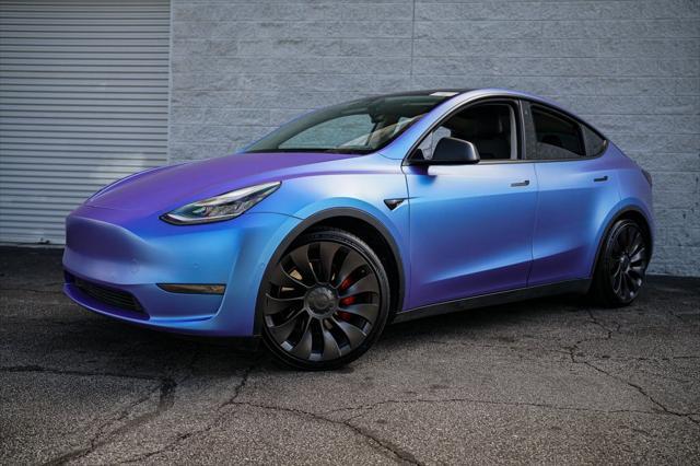 used 2020 Tesla Model Y car, priced at $30,492