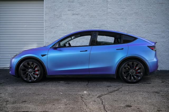 used 2020 Tesla Model Y car, priced at $30,492