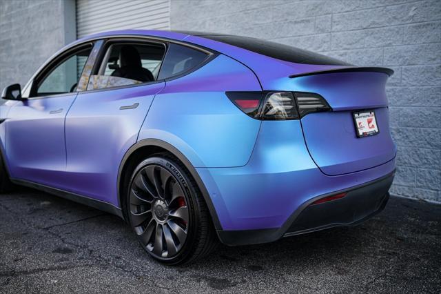 used 2020 Tesla Model Y car, priced at $30,492