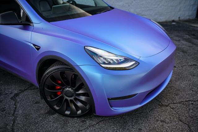 used 2020 Tesla Model Y car, priced at $30,492