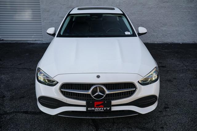 used 2022 Mercedes-Benz C-Class car, priced at $31,991