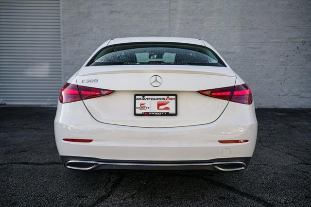 used 2022 Mercedes-Benz C-Class car, priced at $31,991