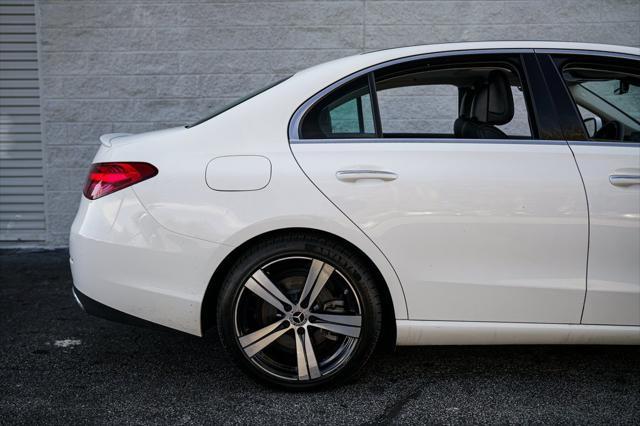 used 2022 Mercedes-Benz C-Class car, priced at $31,991