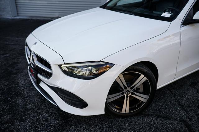 used 2022 Mercedes-Benz C-Class car, priced at $31,991