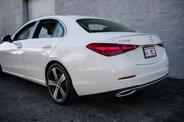 used 2022 Mercedes-Benz C-Class car, priced at $31,991