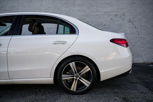 used 2022 Mercedes-Benz C-Class car, priced at $31,991