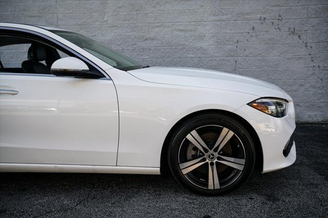 used 2022 Mercedes-Benz C-Class car, priced at $31,991