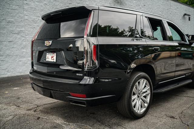 used 2021 Cadillac Escalade car, priced at $73,495