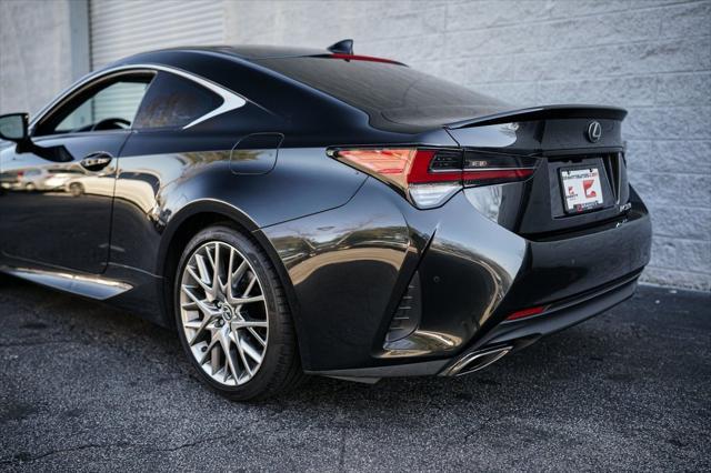 used 2022 Lexus RC 350 car, priced at $34,992