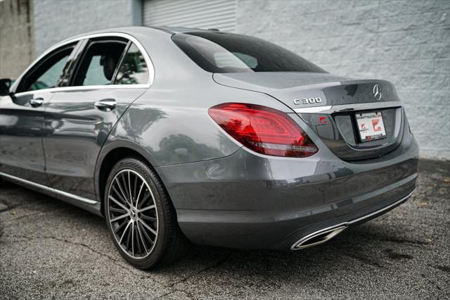 used 2021 Mercedes-Benz C-Class car, priced at $23,997