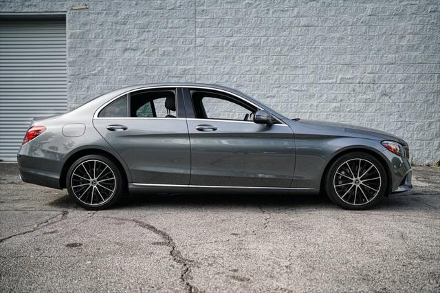 used 2021 Mercedes-Benz C-Class car, priced at $23,997
