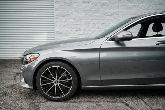 used 2021 Mercedes-Benz C-Class car, priced at $23,997