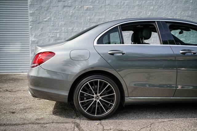 used 2021 Mercedes-Benz C-Class car, priced at $23,997
