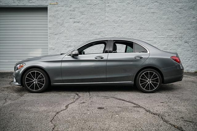 used 2021 Mercedes-Benz C-Class car, priced at $23,997
