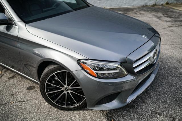 used 2021 Mercedes-Benz C-Class car, priced at $23,997