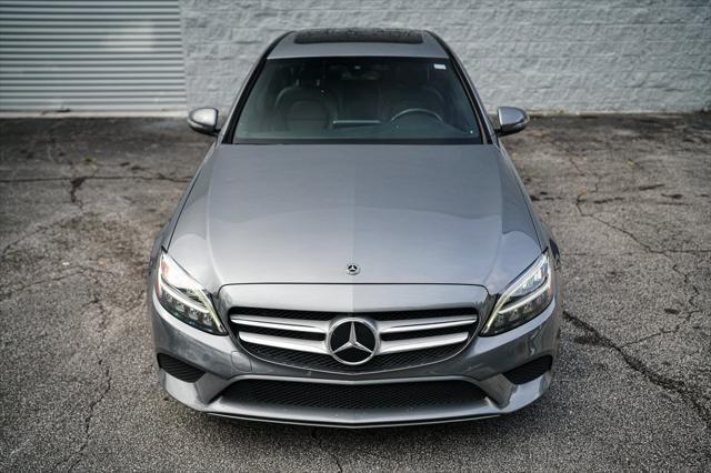used 2021 Mercedes-Benz C-Class car, priced at $23,997