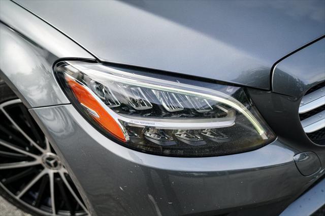 used 2021 Mercedes-Benz C-Class car, priced at $23,997