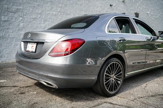 used 2021 Mercedes-Benz C-Class car, priced at $23,997
