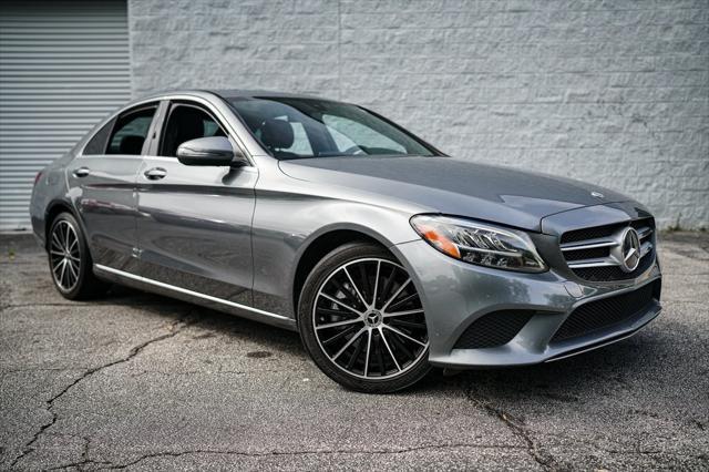 used 2021 Mercedes-Benz C-Class car, priced at $23,997