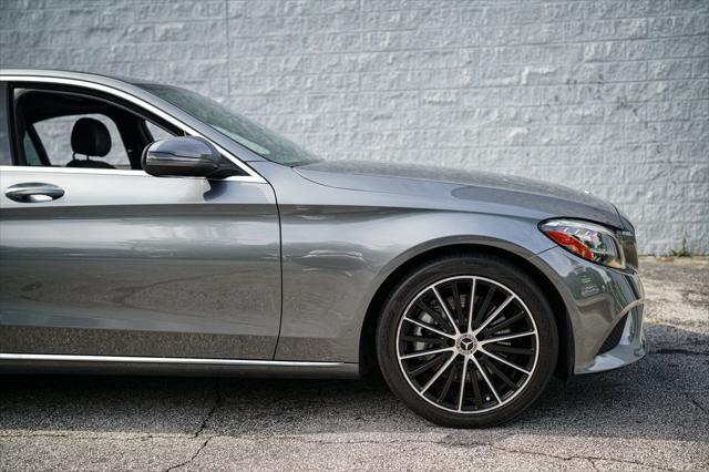 used 2021 Mercedes-Benz C-Class car, priced at $23,997